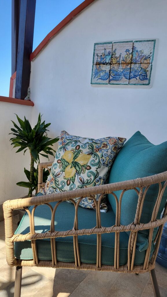 Terrace Vanda's Terrace Sicilia Holidays